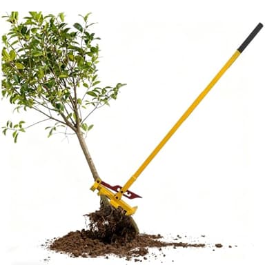 Minglez Heavy Duty Small Tree Root Puller Tool Stand up, Leverage Stump Remover Equipment for Broken Fence Post, Heavy Duty Snow Stake Extraction Lifter