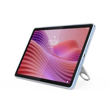 Lenovo Tab Android Tablet | 10.1 inch Full HD Display | MediaTek Helio G85 | 128GB | Wi-Fi 6 | 4GB RAM | Polar Blue + Clear Case