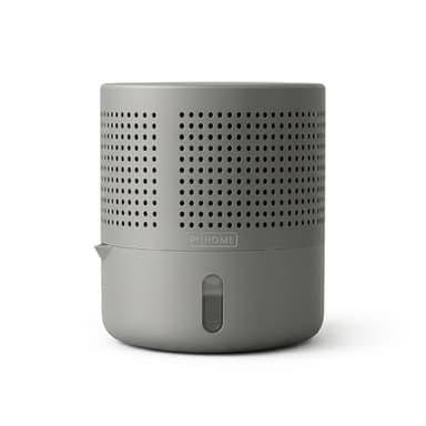 iN Dehumidifiers for Home – Silent Dehumidifier - Moisture Absorber for Damp, Condensation, Mould Remover in Bedroom, Bathroom, Wardrobe, Car – No Power Needed – with 2×300g Refill Bags (Light Grey)