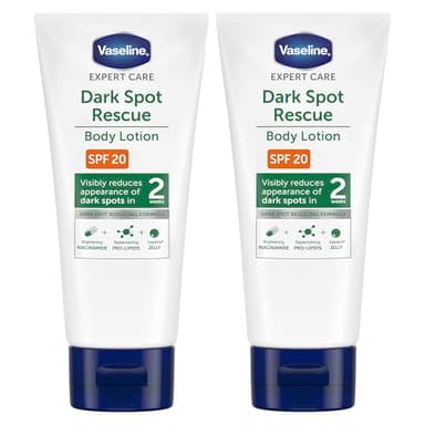 Vaseline Expert Care Dark Spot Rescue Hand and Body Lotion fights premature ageing with SPF 20 reduces appearance of dark spots on skin 2x 100 ml