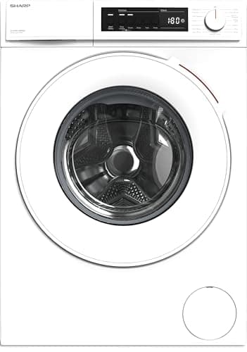 Sharp ES-NFB014DWNAO-EN 10kg Washing Machine with 1400 rpm - White - A Rated