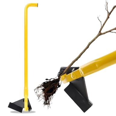 Machotsl Small Tree Stump Branch Remover Sapling Puller Plant Uprooter Removal Tool Heavy Duty High-Leverage Tree Root Puller Fully Uproots Woody Stems ¼ Inch - ¾ Inches