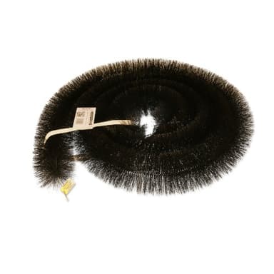 3 x 4m (12 metres) 100mm Black Hedgehog Gutter Brush - Leaf guard stops blocked gutters