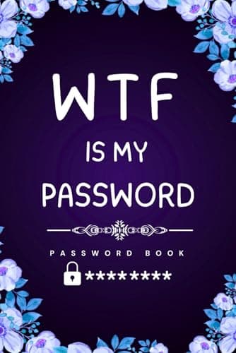 Women Stocking Stuffers: Password Book: Alphabetical Organizer for Usernames, Login, Web addresses - Funny Gift Exchange Ideas for Her