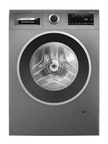 Bosch WGG244ZCGB Series 6, Free-Standing Washing Machine Front Loader, A Rated, 9 kg, 1400 rpm, Iron Assist, Speed Programme, Graphite