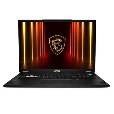 MSI Stealth A18 AI+ Gaming laptop-(18" QHD+, 240Hz,AMD Ryzen AI 9 HX 370, NVIDIA® GeForce RTX 5070 Ti Laptop GPU, GDDR7 12GB, 32GB RAM, 2TB SSD,Windows 11 Home Premium)-Midnight Black