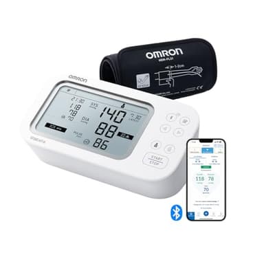 OMRON X7 Smart AFib Blood Pressure Monitor | Screen for AFib with every blood pressure check at home | Clinically validated incl. pregnancy and diabetes | 2 Users |free app | Intelli Wrap Cuff 22-42cm