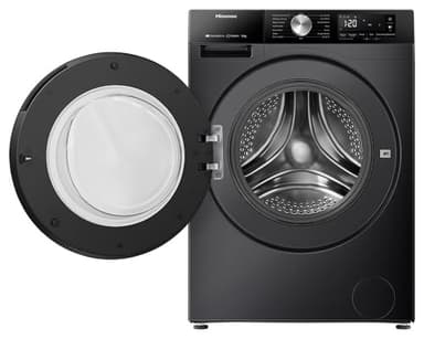 3S Series WF3S1243BB3 12KG Large Capacity, 1400 RPM, A Energy Class, Quick Wash, WiFi Enabled, LED Display, Black Freestanding Washing Machine - HxWxD MM (890x595x640) - 2 Year Warranty