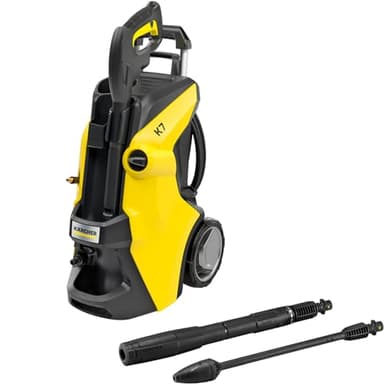 Kärcher K 7 Power pressure washer, pressure: max. 180 bar, flow rate: 550 l/h, area coverage: 60 m²/h, water filter, weight: 17.2 kg, high-pressure hose/gun, dirt blaster, spray lance