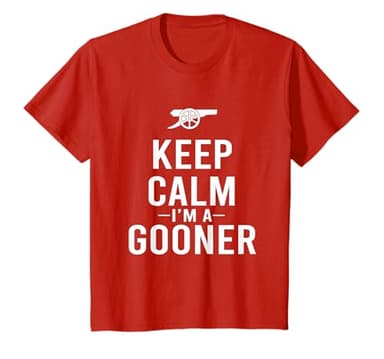 Keep Calm I'm a Gooner Jersey T-Shirt