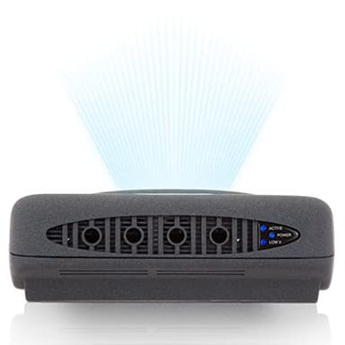 PureMate Ionic Air Purifier with Ioniser Protecting Against Airborne, Allergens, dust Pollen, Asthma Allergies, Personal Desktop Air Cleaner For Home or Work, Eliminates all Germs, 4 Watts