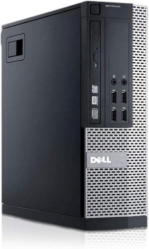 Dell Optiplex Intel Core i7-2600 Quad Core 16GB RAM 512GB SSD HDD WiFi Windows 11 Pro Desktop PC Computer (Renewed)