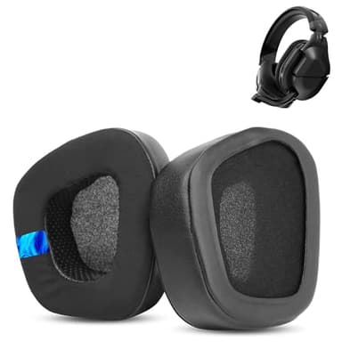 Stealth 600 Earpads,HAIZEEN Earpads Compatible with Turtle Beach Stealth 600 Gen 2 PS5 PS4 Pro Wireless Gaming Headphones Ear pads Replacement Cushion(Cooling Gel layer)