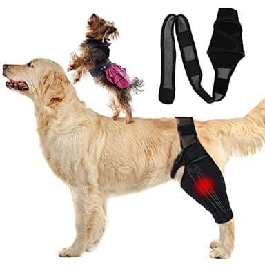 Dog Elbow Brace Protector Pads, Dog Elbow Protector for Canine Elbow and Shoulder Support Elbow Hygroma, Dysplasia, Osteoarthritis, Elbow Calluses, Pressure Sores and Shoulder Dislocation(XL)