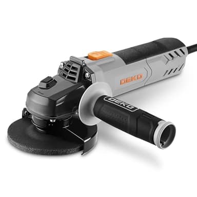 Angle Grinder Power Tool: DEKOPRO 115mm 900W Corded Electric Angle Grinder for Cutting,Polishing and Grinding Short Handle