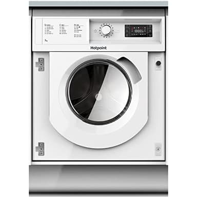 Hotpoint Antistain Washing Machine - White - 7 kg - 1400rpm - D Rated - BI WMHG 71483 UK N