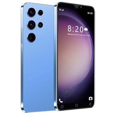 JoyHandy Cheap Mobile Phone, 5.0" IPS Display, 16GB Expandable to 128GB, Dual SIM Free Unlocked, Dual Camera, WIFI/Bluetooth/Face ID Cheap Cellphone (Blue)