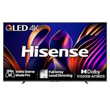 Hisense 100E77NQTUK-PRO 100 Inch QLED 4K Ultra HD Smart TV 144Hz Refresh Rate