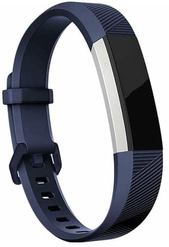 Panda Bobo Strap Compatible with Fitbit Alta HR/Alta/Ace Replacement Silicone Strap Sports Band (Small, Dark Blue)