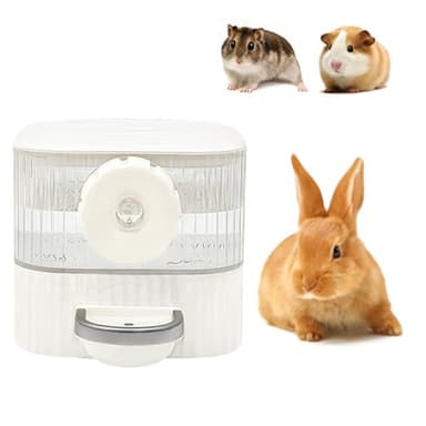 Marchul No Drip Rabbit Water Dispenser 650ml, Top Fill Pet Water Bowl Bottle Dishwasher-Safe for Rabbits, Bunny Guinea Pig Ferret, Puppy Kitten, Other Small Animals, BPA Free