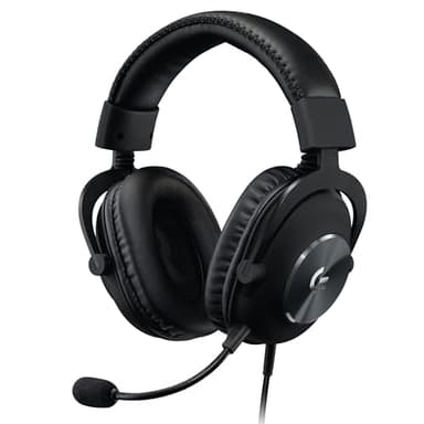 Logitech G Pro X SE Wired Gaming Headset with Microphone: Detachable Microphone, DTS Headphone:X 7.1, for PC, Xbox One, Xbox Series X|S, PS5, PS4, Includes USB DAC - Black