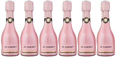JP Chenet - Ice Edition Sparkling Rosé Wine Medium Dry, Case of 6 - France (6 x 0.20 L)