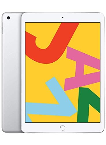 2019 Apple iPad (10.2-inch, Wi-Fi, 128GB) Silver (Renewed)