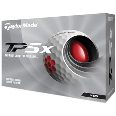 TaylorMade TM21 TP5x Golf Balls 12 Ball Pack White