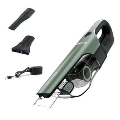 Shark Handheld Cordless Vacuum Cleaner with Crevice Tool and Scrubbing Brush, 65W, 0.45 liters, 10 Minute Run-Time, Washable Filter, Teal, CH901UK