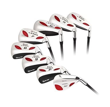 Ram Golf Laser Graphite Hybrid Irons Set 4-SW (8 Clubs) - Mens Right Hand - Senior