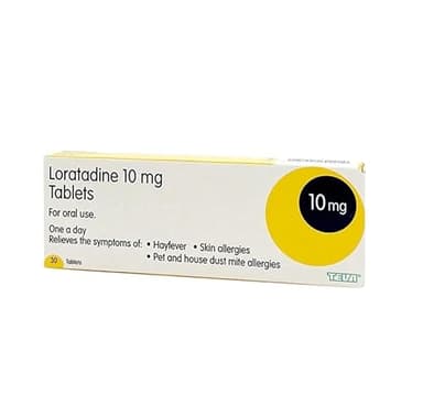 6 Months Supply Loratadine Hayfever & Allergy Relief 10mg Tablets (30x6) GSL