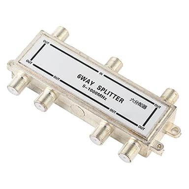 SPYMINNPOO TV Antenna Splinters Under Signal Loss of 5-1000 MHz Catv Coax Splters for a Better Television Signal Quality