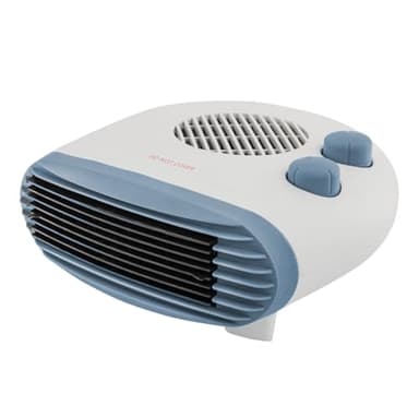 Fan Heater - 2 in 1 Heat And Cool Air Function, 2kw Safe to use Electric Heater Energy Efficient For Home With Adjustable Thermostat, Overheat Protection
