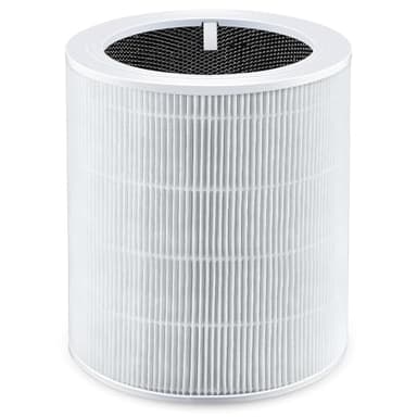 Core 600S Air Purifier Filter for LEVOIT Core 600S, Core 600S-P - PINREK 3-in-1 H13 True HEPA with Activated Carbon Replacement Filter, Compared to Part # Core 600S-RF - 1-Pack