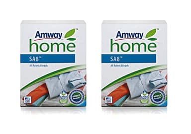 Amway Pack 2 Biodegradable Bleach for All Types of Garments SA8
