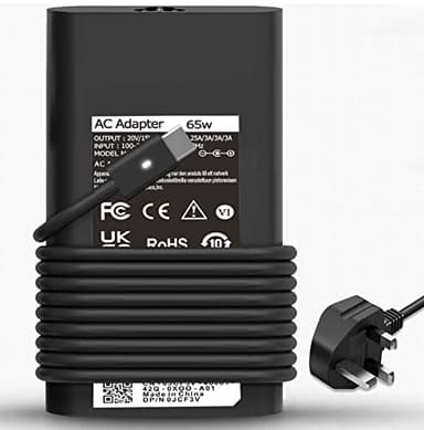 65W USB C Laptop Charger for Dell Latitude 5430 5440 5330 5340 5530 7320 7330 7340 7430 7440 7530 7640 9330 9430 9420 9520 2-in-1, Type C AC Power Adapter with Power Cord Included