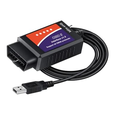 Forscan ELMconfig OBD2 Adapter USB Scanner with MS-CAN/HS-CAN Switch, Professional OBDII Diagnostic Scan Tool for Ford and Mazda