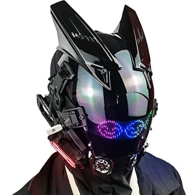 Marikito Techwear Mask Halloween Cosplay Costume Masks Suitable For Any Adult