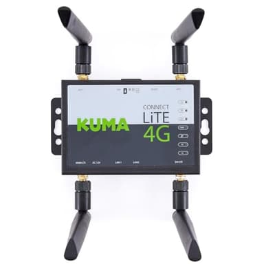 KUMA CONNECT LiTE 4G Router with SIM Slot Unlocked – 150Mbps Portable WiFi Router for Home, Travel & Motorhomes - Connect 32 Devices – UK/EU LTE Mobile Broadband MiFi Hotspot Kit – 12v DC & 240v AC