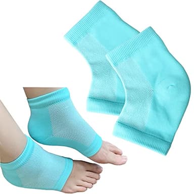 Pengxiaomei 1 Pair Soft Heel Socks,Ventilate Foot Spa Moisturizing Gel Beauty Socks Moisturising Socks for Dry Hard Cracked Skin