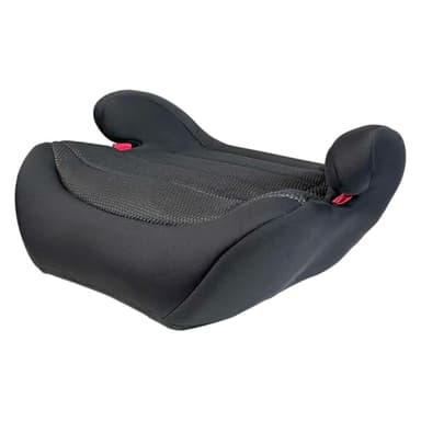 Cozy N Safe Tambu Group 3 (22-36kg, 6-12 Years Old) Memory Foam, Lightweight Compact, Backless Booster Car Seat (Midnight Black)