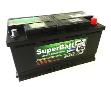 SuperBatt Deep Cycle Leisure Battery 12V 130AH (100AH 110AH 120AH) SB HL500 - Caravan Motorhome Campervan Motor Mover Marine Boat
