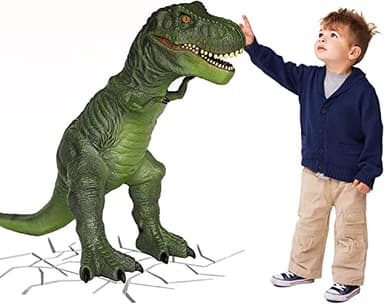 Gzsbaby Large Soft Dinosaur - 28" Jumbo Realistic Looking Toys for Boys, Giant Plush for Kids 3-5, Toddler Gift