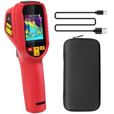 BSIDE HX1 Thermal Imaging Camera High Resolution 240 x 240 Handheld Thermal Imager with 25Hz Refresh Rate 15 Colour Palettes -4°F to 1022°F Range 50°FOV for Home Air/Water Leaks Automotive Electrical