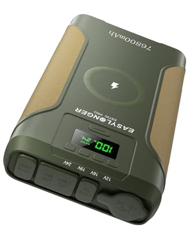 EASYLONGER CPAP Battery Backup Power Supply ES720 PRO, 276.48Wh Power Pack for AirSense 11, AirSense 10, AirCurve 10, AirMini, Philips Dreamstation/ 2, Portable Emergency Battery for Outdoor Camping