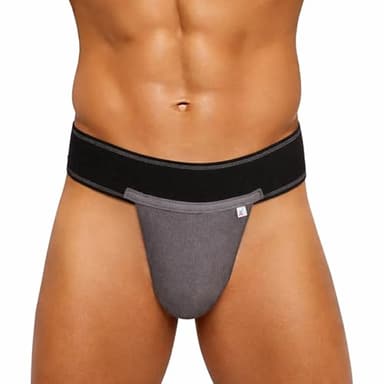 Express Orthopaedic® - Medically Approved Scrotal Support/Athletic Supporter Jockstrap For Hernia, Hydrocele, Post Surgery & Sports (LARGE - Waist Circ:85-100cm)
