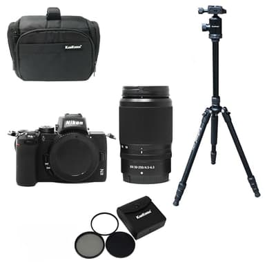 KamKorda Beginner Outdoor Sports Photography Z50 Mirrorless Camera Kit + 2 Year Warranty