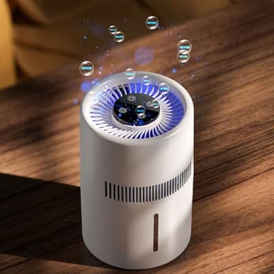 4L Air Humidifier, 2 in 1 Air Purifier and Humidifier, Small Humidifier Purifier USB Quiet Running For Sleep or Office Work, For Home Bedrooms, Offices, Baby Rooms