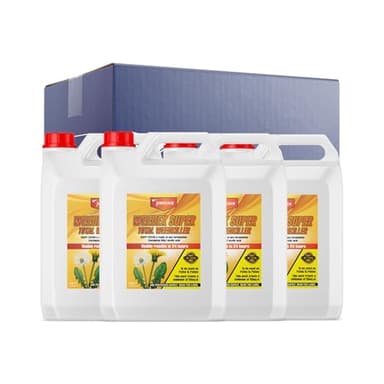 4 X5L Weedex Super Extra Strong Weed Killer – Pet Friendly, Glyphosate-Free, Spray for Patios, Paths & Gardens