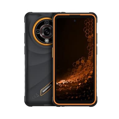 HAMMER Iron 6 5G 14GB/128GB Rugged Smartphone, 6050mAh Battery, 64MP Night Vision Camera, 6.56" 120Hz Display, Android 15, 18W Fast Charge, IP69 Waterproof, Dual SIM, NFC